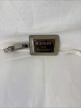 NWOT Roxbury Purse Patent Leather Handbag Name Tag
